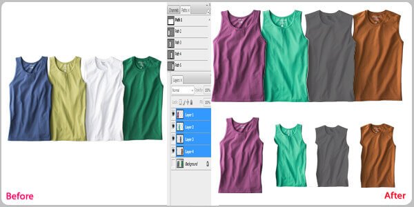 Multiple Clipping Path