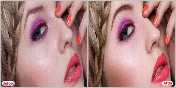 Retouching Image